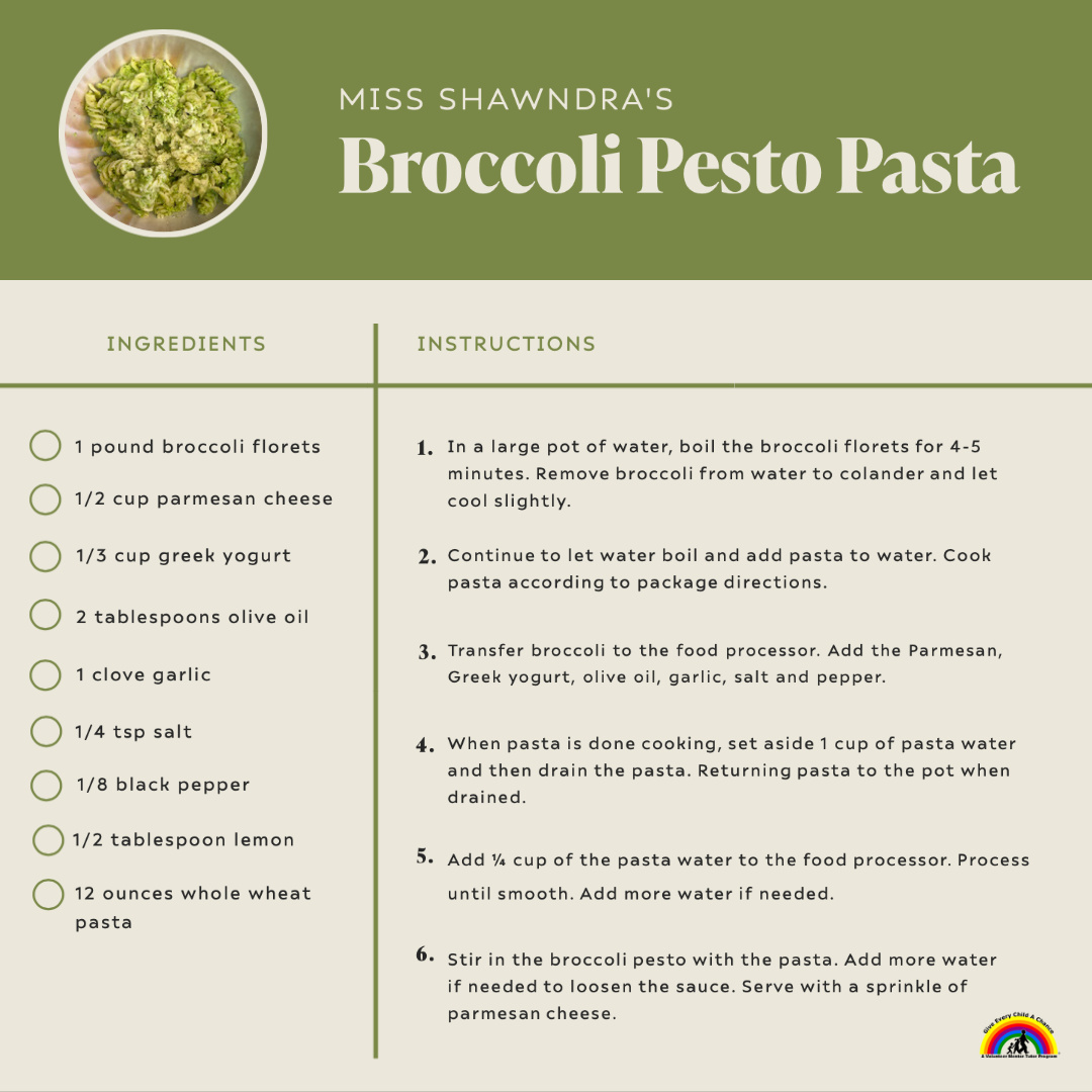Broccoli Pesto Pasta