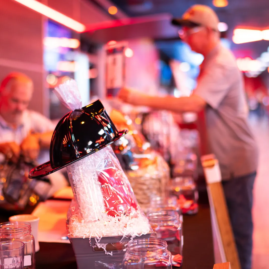 Guests enjoying a GECAC fundraiser event at a local restaurant